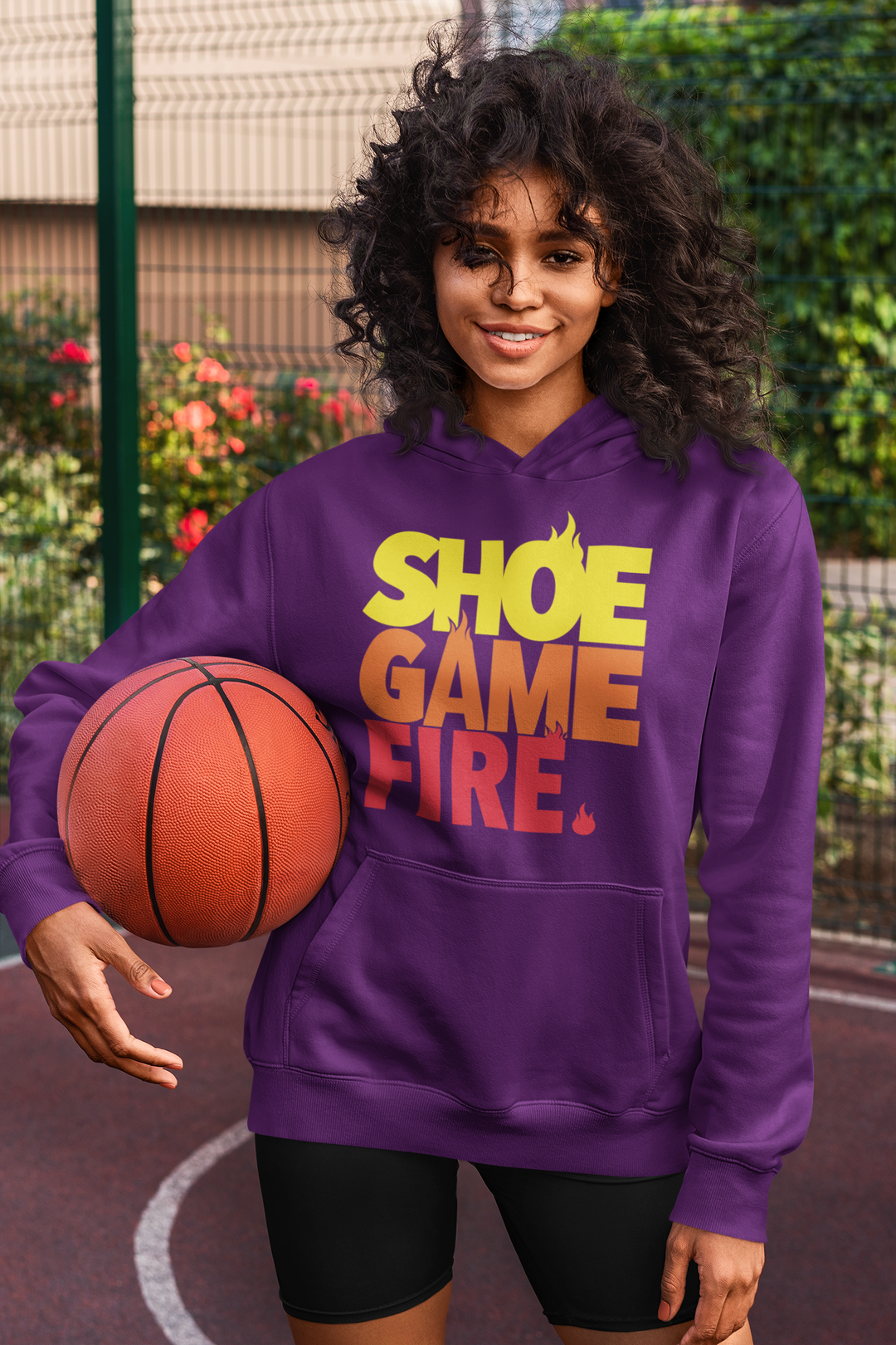 Shoe Game Fire Basketball Hoodies