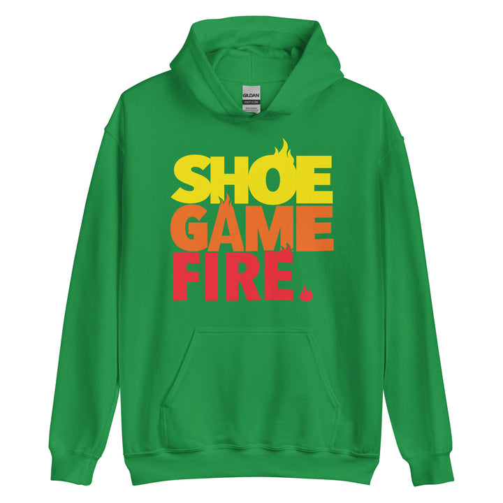 Shoe Game Fire Hoodie