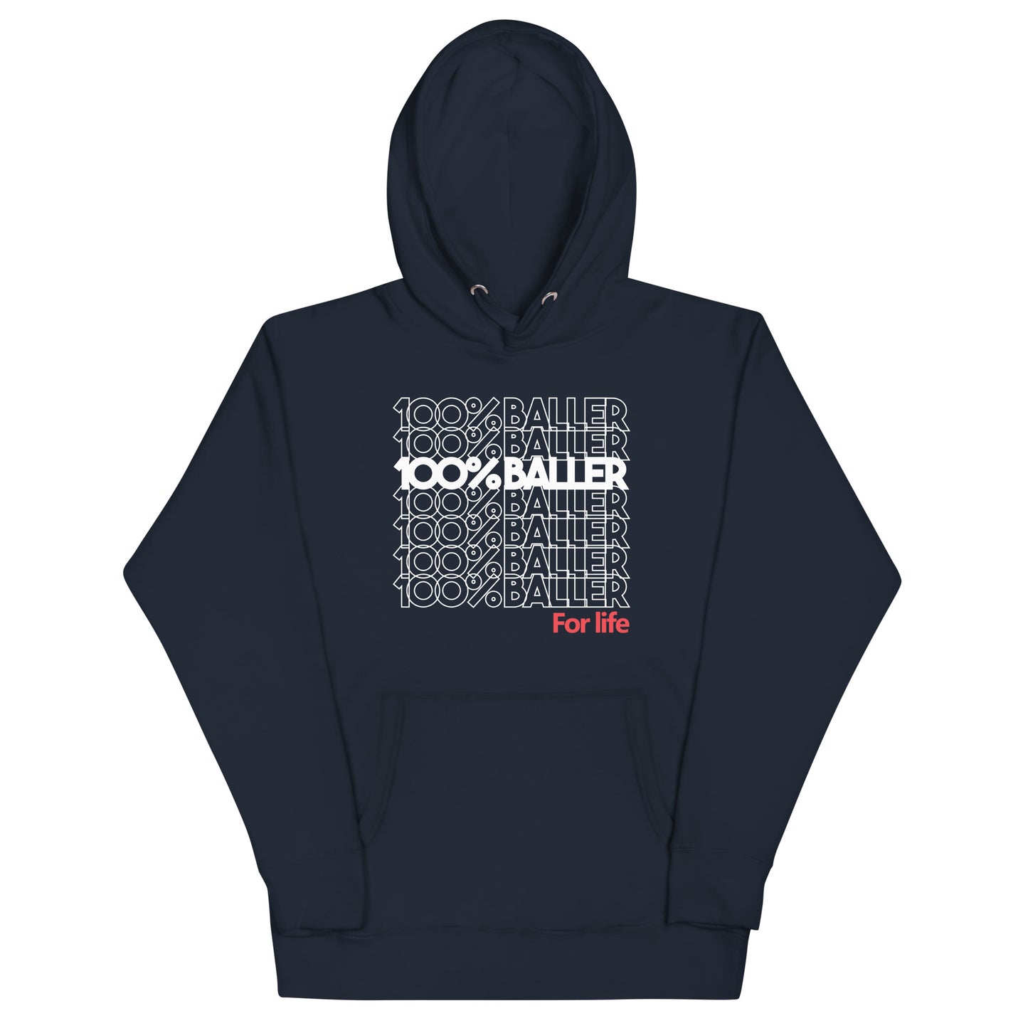100% Baller Unisex Hoodie