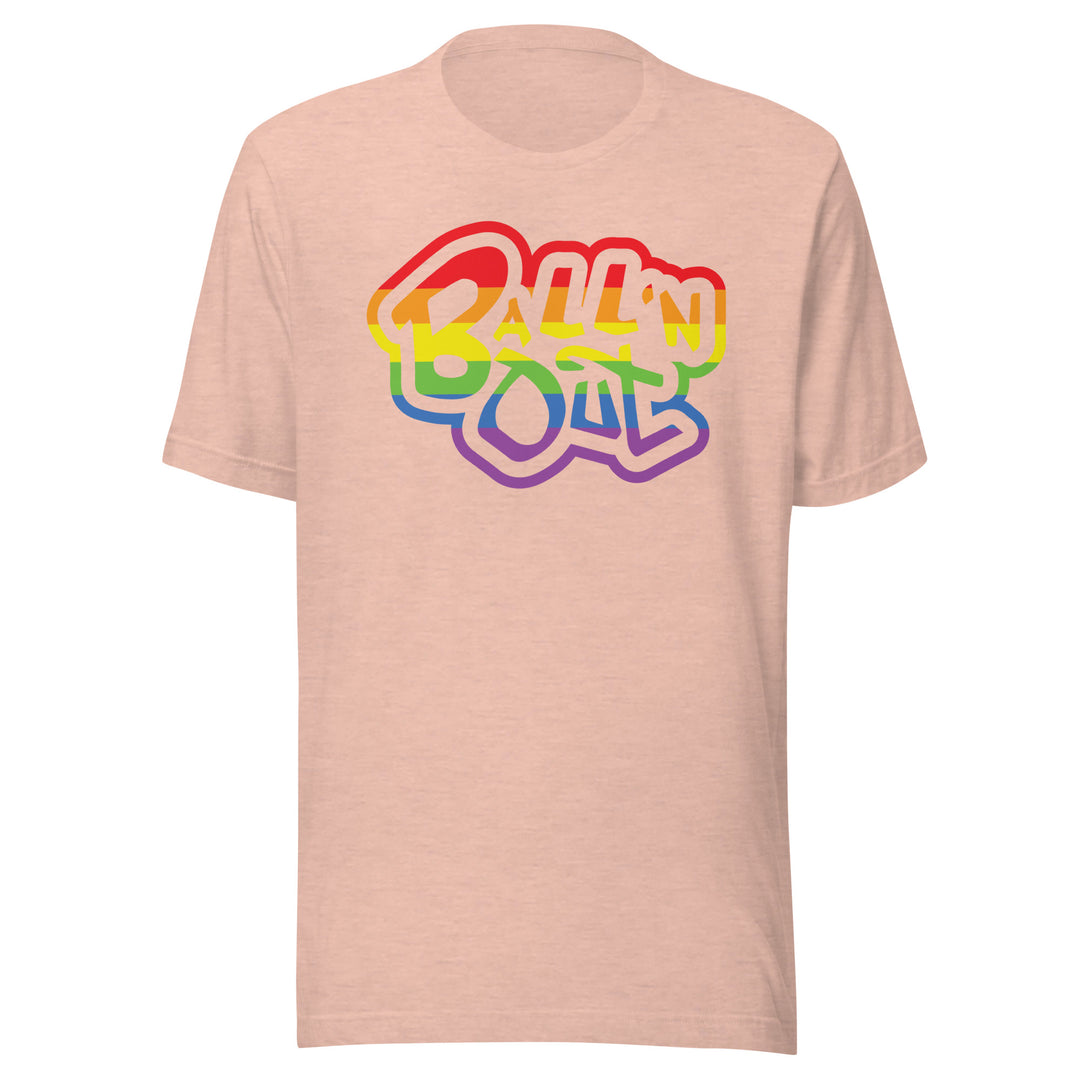 Wild'n Out - Ball'n Out Rainbow Tee