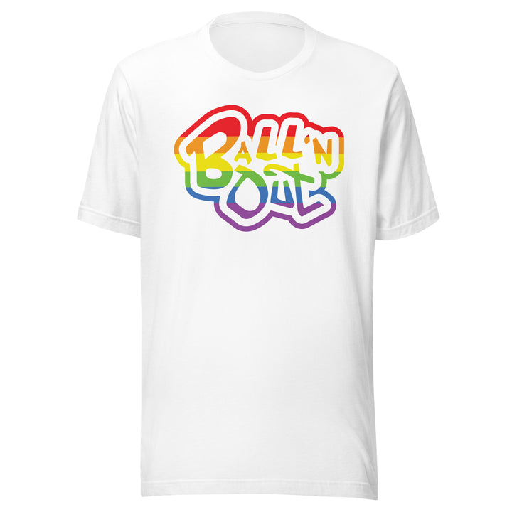 Wild'n Out - Ball'n Out Rainbow Tee