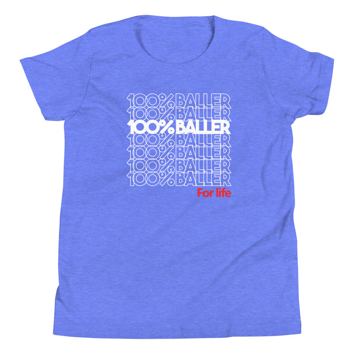 100% Baller Youth Tee